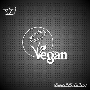 Vegan Symbol Sticker